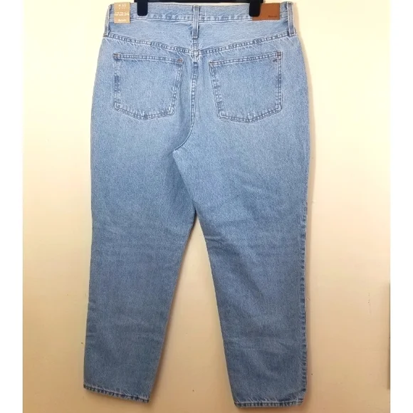 MADEWELL The Perfect Vintage Jean in Grandbay Wash: Ripped Edition - Picture 14 of 14